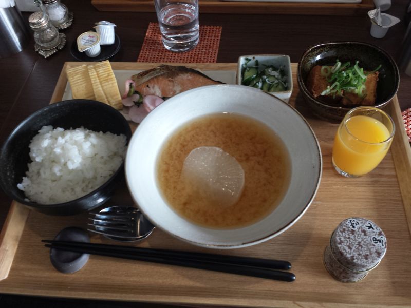 Breakfast in Takayama